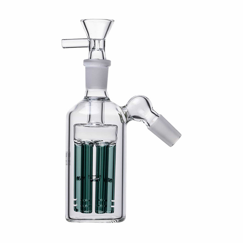 Human Grade 14mm Jellyfish Perc Ash Catcher Lake Green - 45 (14mm)