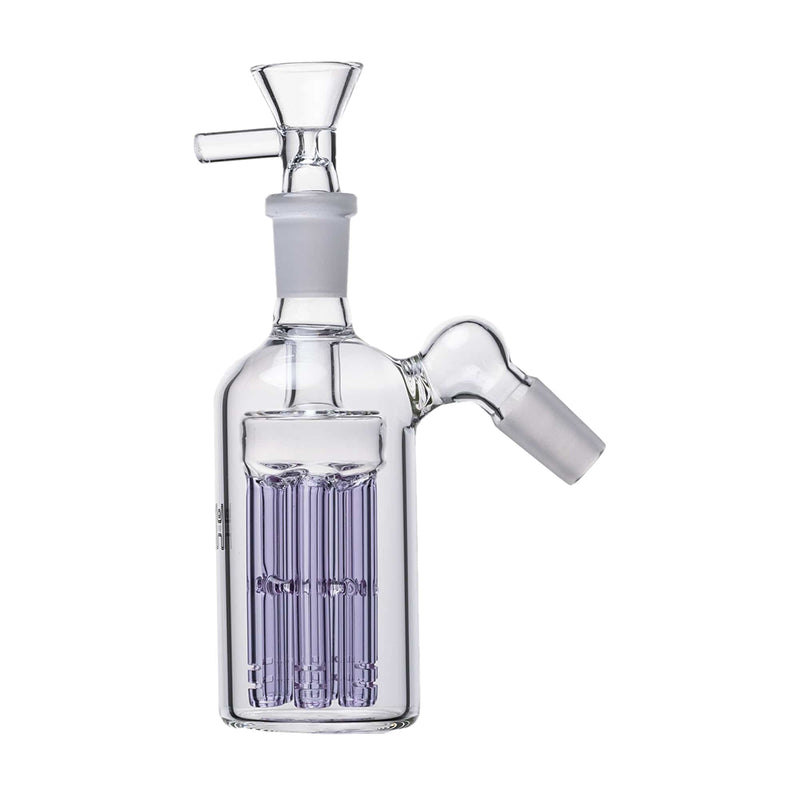 Human Grade 14mm Jellyfish Perc Ash Catcher Lavender - 45 (14mm)