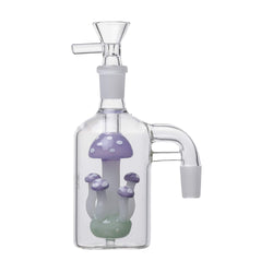 Human Grade 14mm Mushroom Perc Ash Catcher Lavender / 90 Deg (14mm)