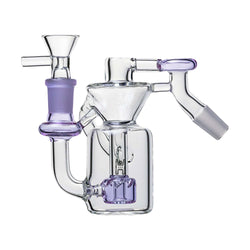 Human Grade 14mm Recycler Ash Catcher 45 Degree (14mm) / Lavender