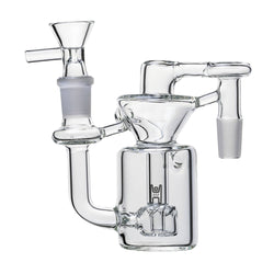 Human Grade 14mm Recycler Ash Catcher 90 Degree (14mm) / Clear