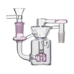 Human Grade 14mm Recycler Ash Catcher 90 Degree (14mm) / Pink