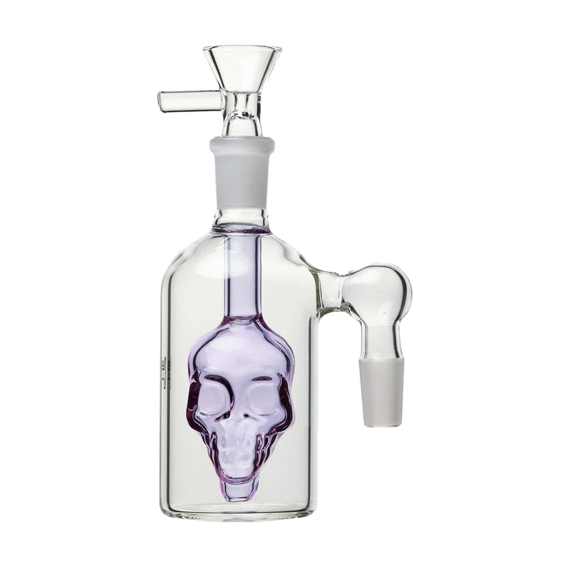 Human Grade 14mm Skull Ash Catcher Lavender / 90 deg (14mm)