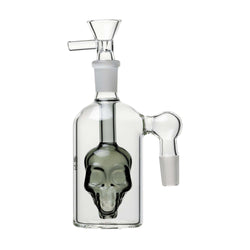 Human Grade 14mm Skull Ash Catcher Smoke / 90 deg (14mm)