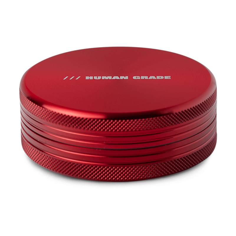 Human Grade 2.5" Classic 2-Piece Grinder Red