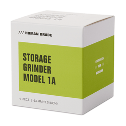 Human Grade 2.5" Clear Storage Grinder