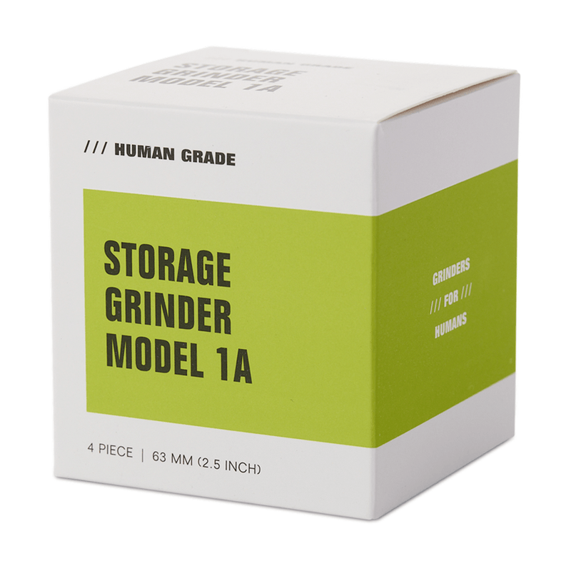 Human Grade 2.5" Clear Storage Grinder