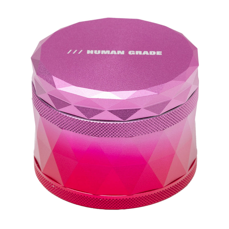 Human Grade 2.5" Gradient Diamond-Cut Grinder Pink and Magenta