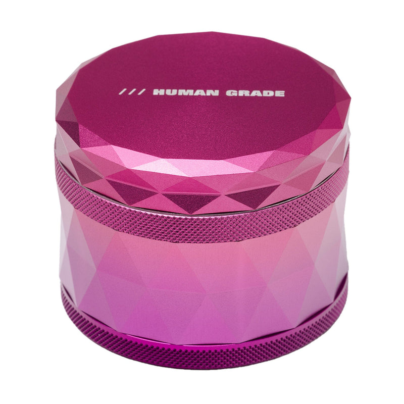 Human Grade 2.5" Gradient Diamond-Cut Grinder Pink and Purple