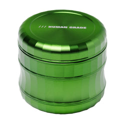 Human Grade 2.5" Metallic Curved Grinder Green