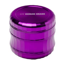 Human Grade 2.5" Metallic Curved Grinder Purple