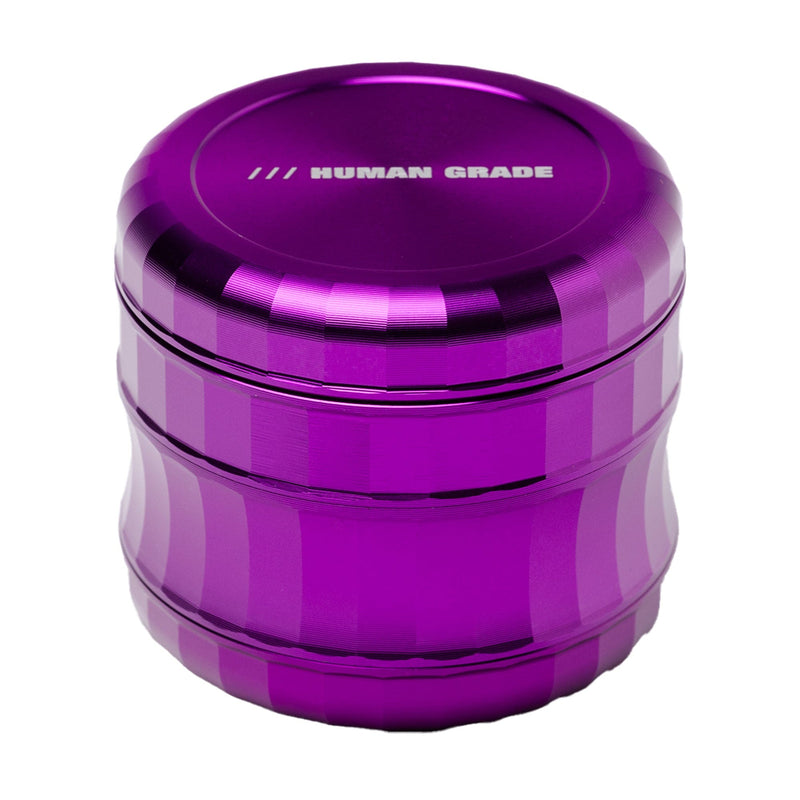 Human Grade 2.5" Metallic Curved Grinder Purple