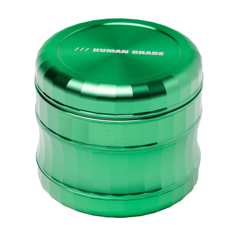 Human Grade 2.5" Metallic Curved Grinder Teal