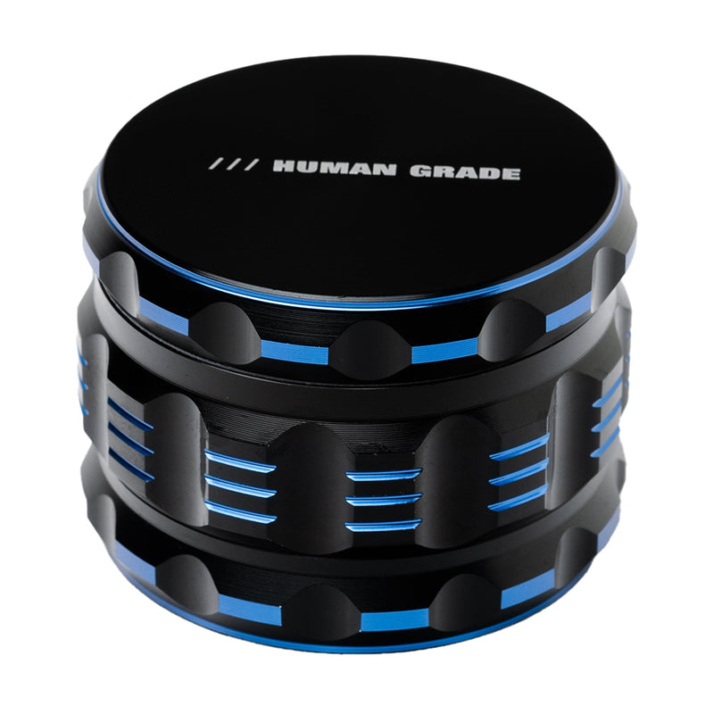 Human Grade 2.5" Two-Tone Notched Grinder Blue