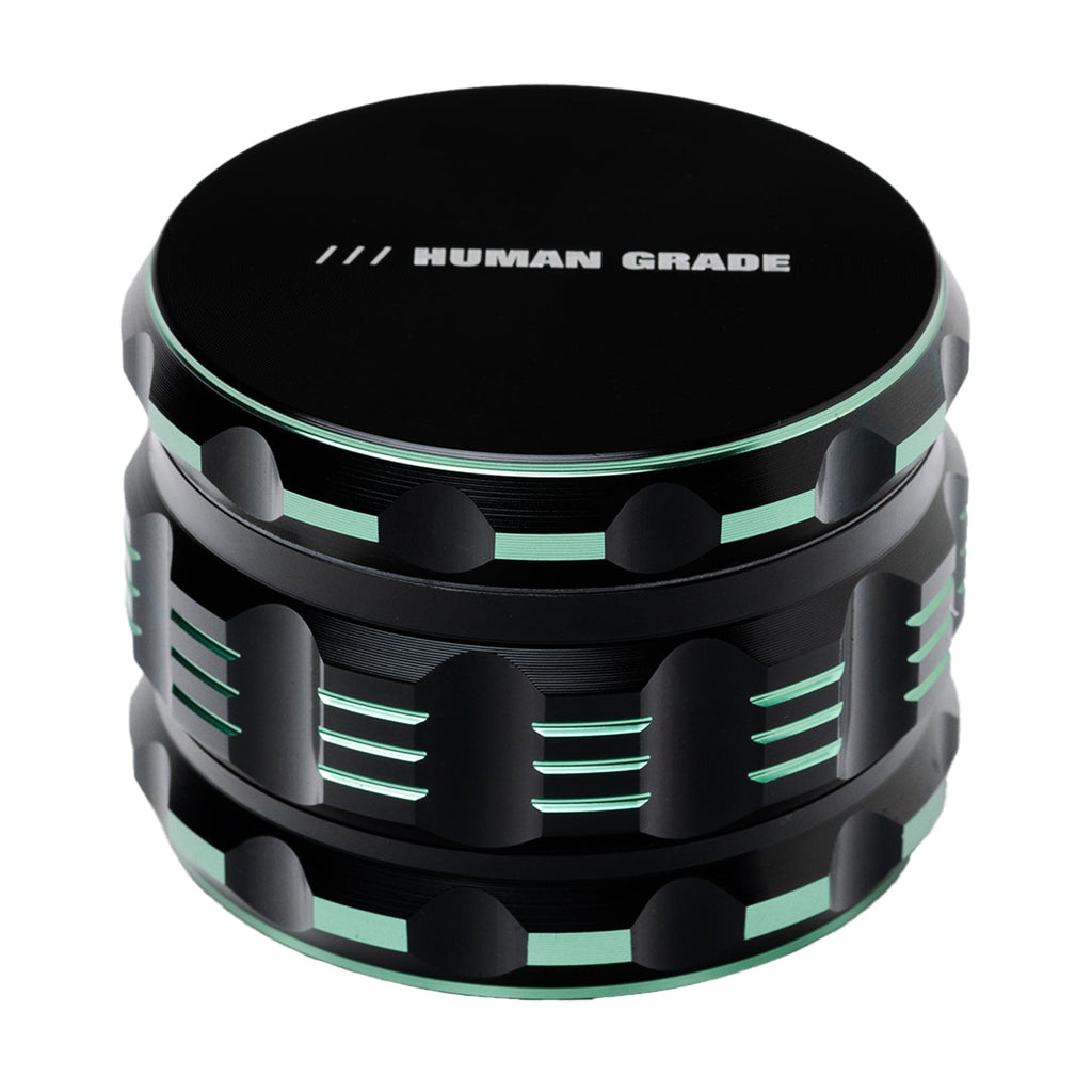 Human Grade 2.5" Two-Tone Notched Grinder Green