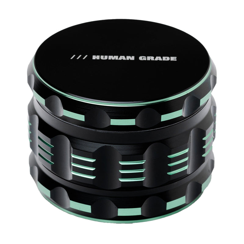 Human Grade 2.5" Two-Tone Notched Grinder Green