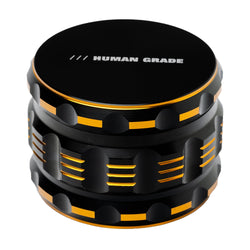 Human Grade 2.5" Two-Tone Notched Grinder Orange