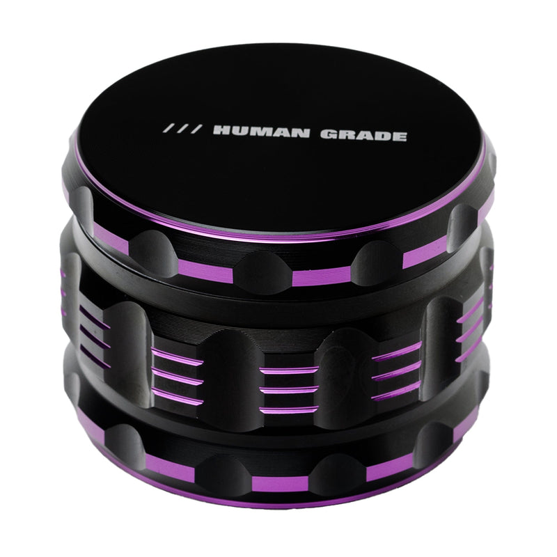 Human Grade 2.5" Two-Tone Notched Grinder Purple