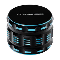Human Grade 2.5" Two-Tone Notched Grinder Teal