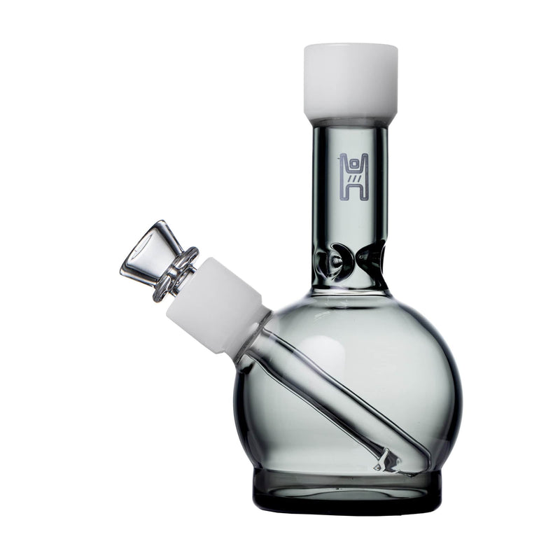 Human Grade 6" Ball Bong Smoke / White