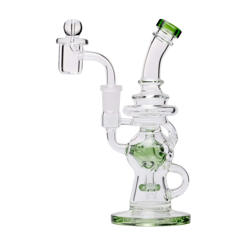 Human Grade 7" Swiss Dab Rig Green
