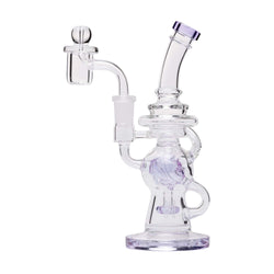 Human Grade 7" Swiss Dab Rig Lavender