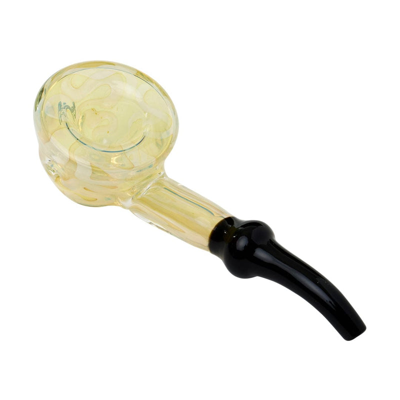 Human Grade Fleur Classic Hand Pipe Silver Fume