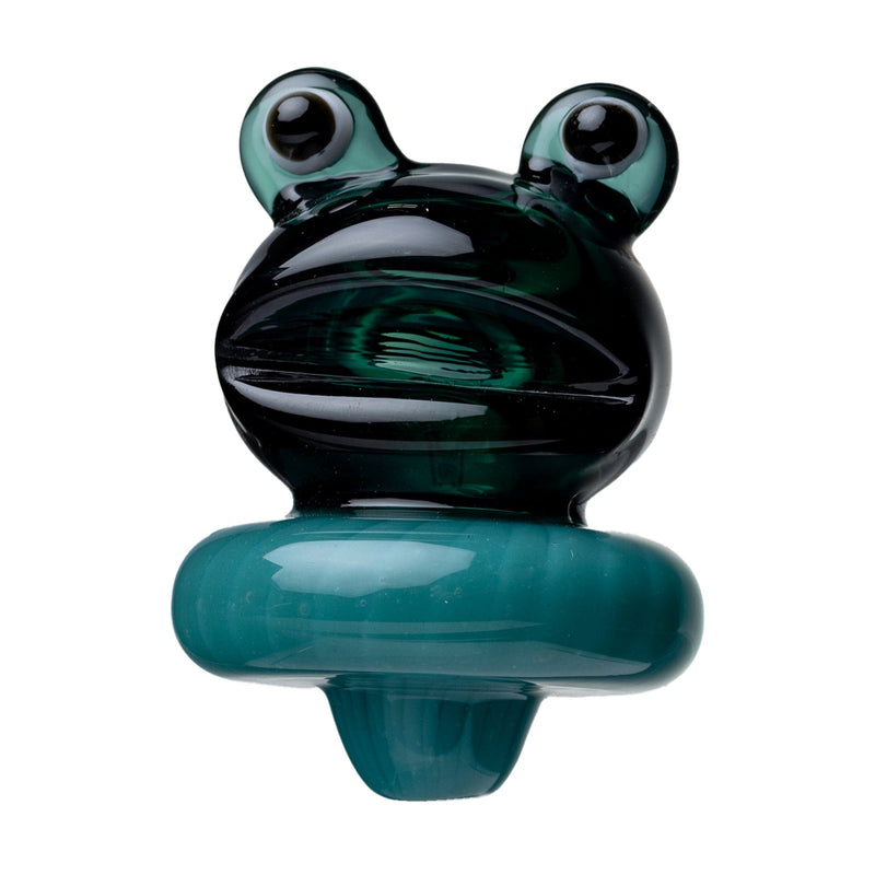 Human Grade Frog Carb Cap Lake Green (Blue Base)