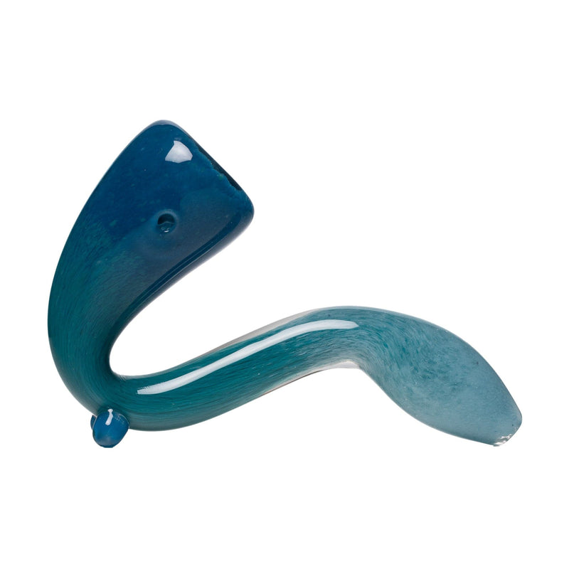 Human Grade Gradient Sherlock Pipe Dark Blue Teal Light Blue