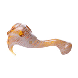 Human Grade Horned Sherlock Pipe Yellow