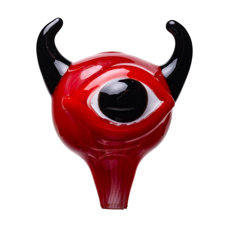 Human Grade Monster Eye Carb Cap Red Black