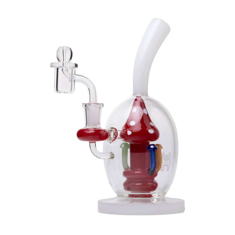 Human Grade Mushroom Globe Dab Rig