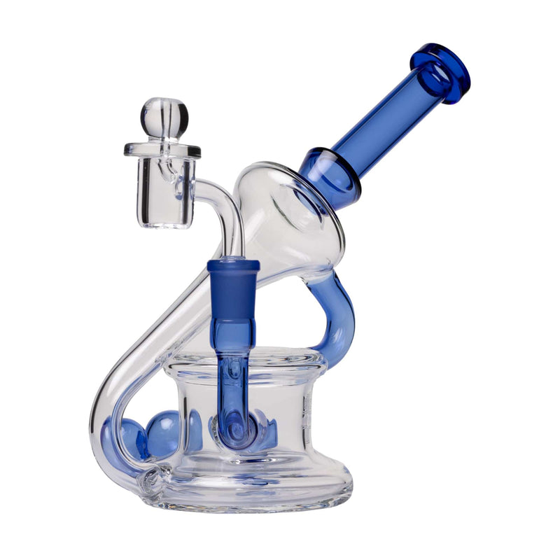 Human Grade Recycler 45 Triple Marble Dab Rig