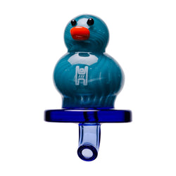 Human Grade Rubber Ducky Carb Cap Teal