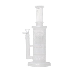 Human Grade Sacred Straight Sandblasted Bong Clear