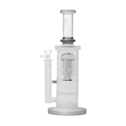 Human Grade Sacred Straight Sandblasted Bong Smoke