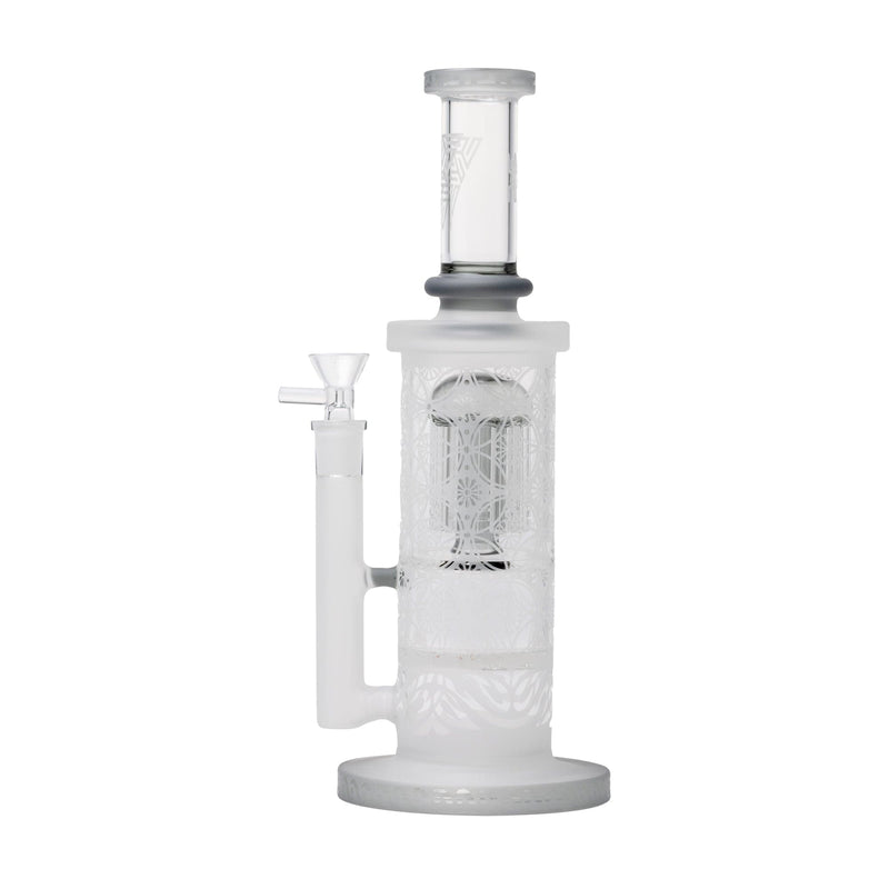 Human Grade Sacred Straight Sandblasted Bong Smoke
