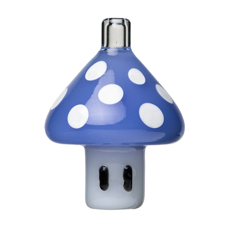 Human Grade Spotted Mushroom Carb Cap Milky Blue