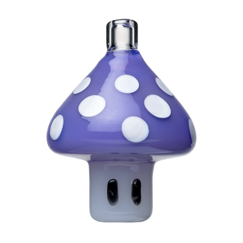 Human Grade Spotted Mushroom Carb Cap Milky Purple