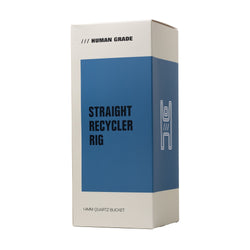 Human Grade Straight Recycler Dab Rig