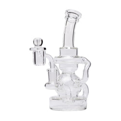 Human Grade Stubby Klein Recycler Dab Rig