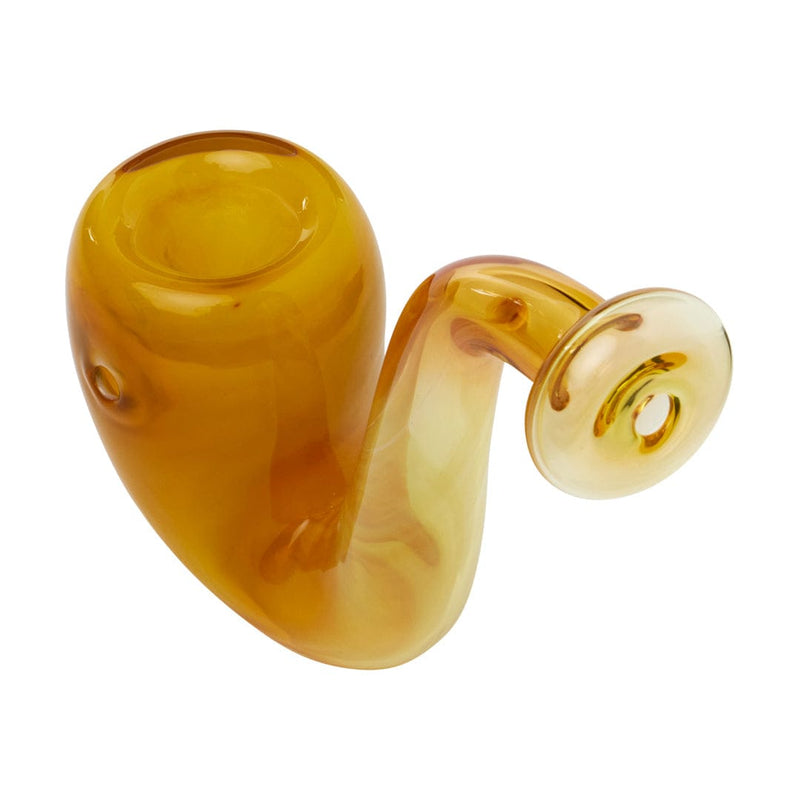 Human Grade Upright Sherlock Pipe Fumed Silver