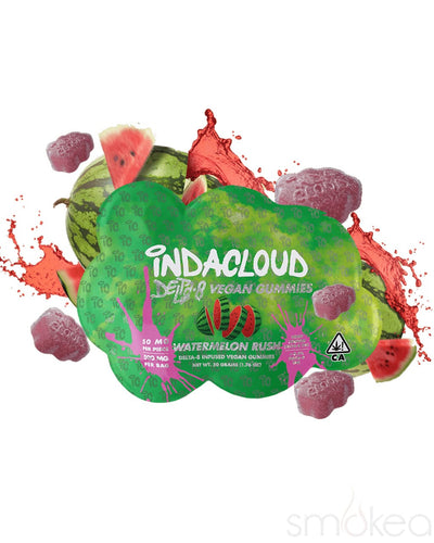 Indacloud 500mg Delta 8 Vegan Gummies - Watermelon Rush