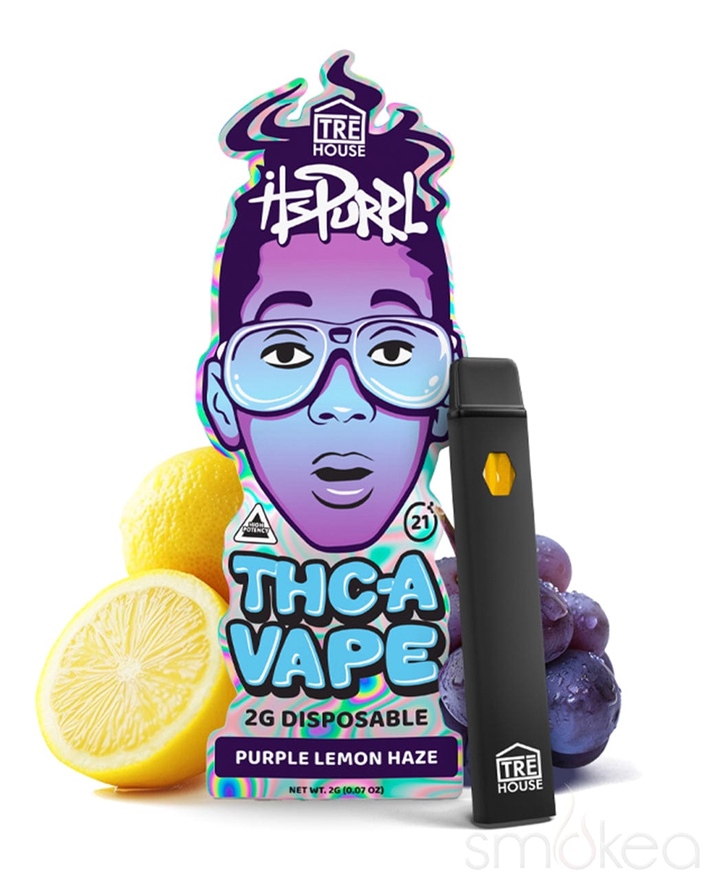 itsPurpl 2g THCA Vape Pen - Purple Lemon Haze itsPurpl 2g THCA Vape Pen - Purple Lemon Haze
