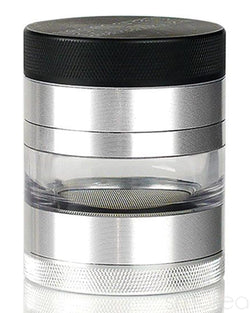 Kannastor 2.2" 4pc Jar Body Grinder Silver
