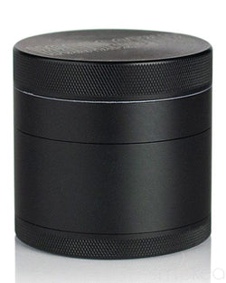 Kannastor 2.2" 4pc Solid Top Grinder Black