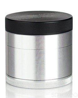 Kannastor 2.2" 4pc Solid Top Grinder Silver