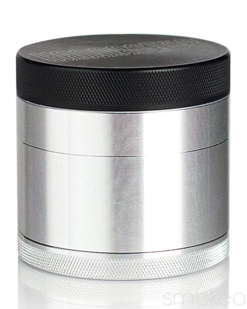 Kannastor 2.2" 4pc Solid Top Grinder Silver