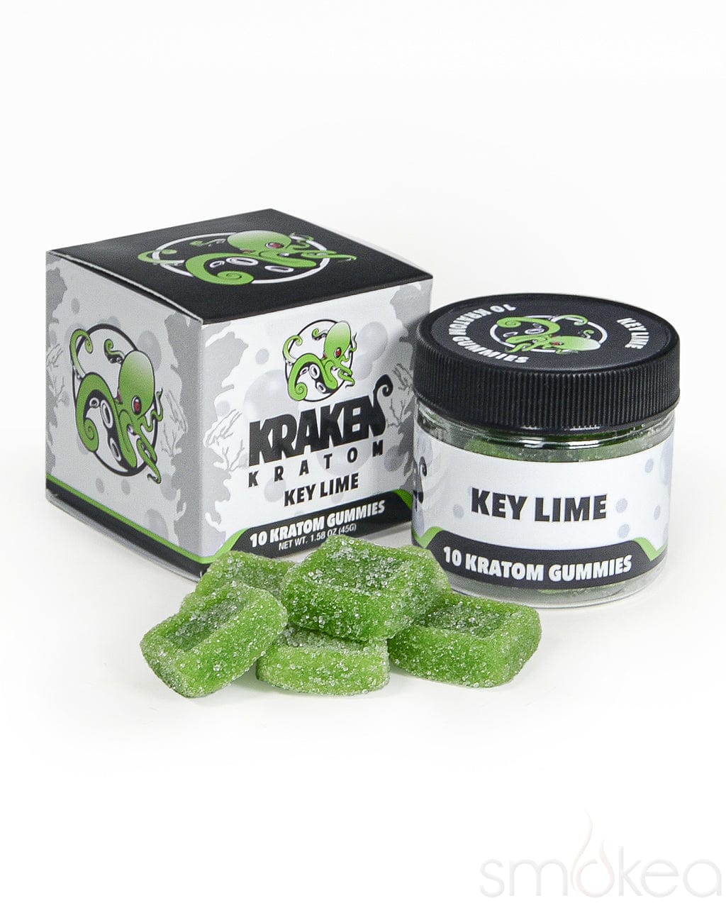 Kraken Kratom Gummies - Key Lime (10-Pack)