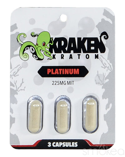 Kraken Kratom Platinum Capsules (3-Pack)